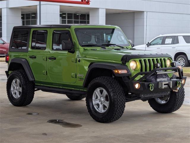 used 2018 Jeep Wrangler Unlimited car, priced at $21,043