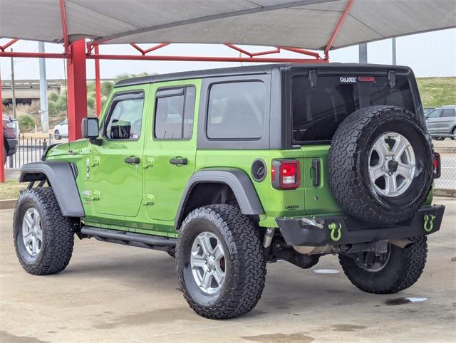 used 2018 Jeep Wrangler Unlimited car, priced at $21,043