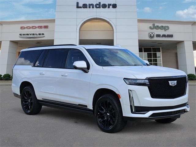 used 2023 Cadillac Escalade ESV car, priced at $67,051