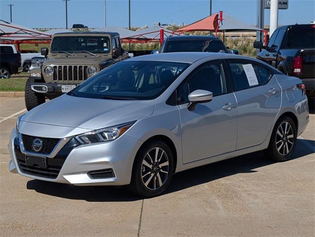 used 2021 Nissan Versa car, priced at $14,750