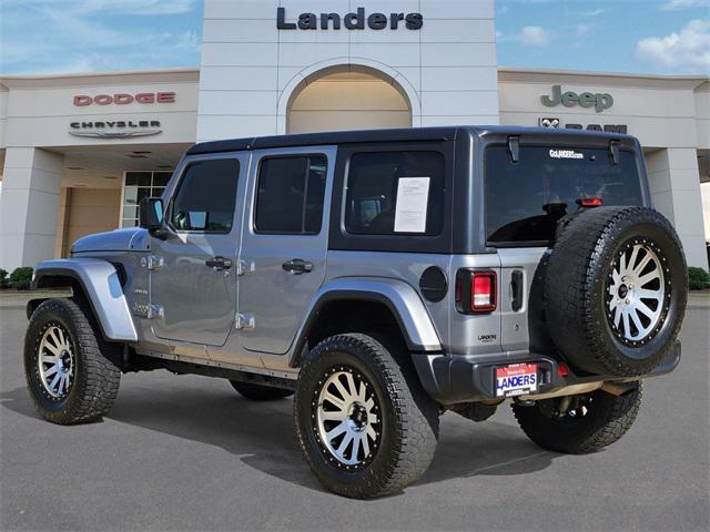 used 2020 Jeep Wrangler Unlimited car, priced at $24,999
