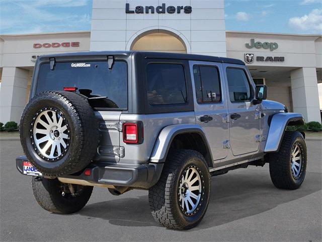 used 2020 Jeep Wrangler Unlimited car, priced at $24,999