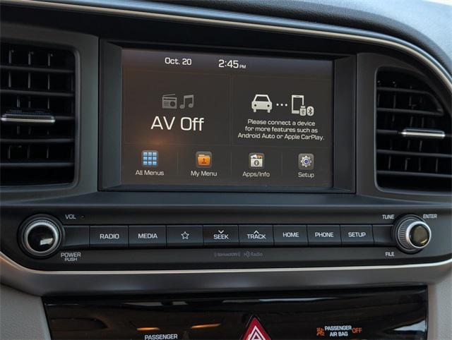 used 2019 Hyundai Elantra car, priced at $11,745