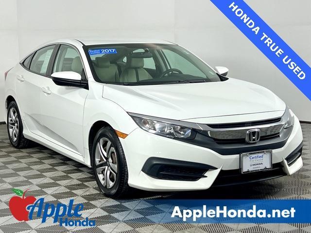 used 2017 Honda Civic car, priced at $14,000