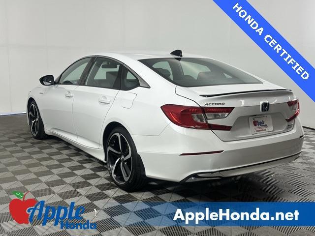 used 2022 Honda Accord Hybrid car, priced at $25,427