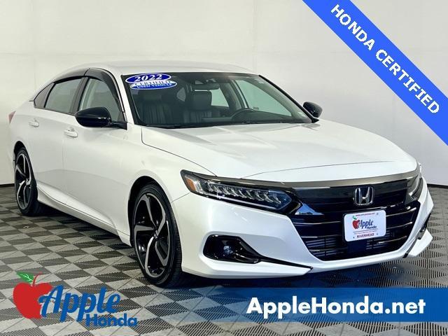 used 2022 Honda Accord car, priced at $26,000