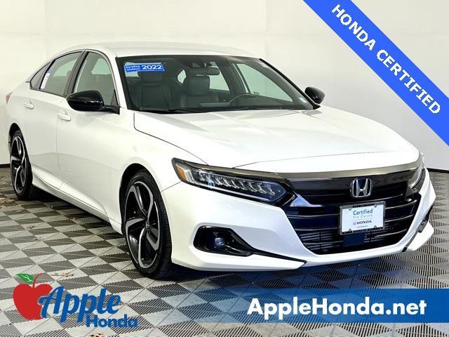 used 2022 Honda Accord car, priced at $21,000