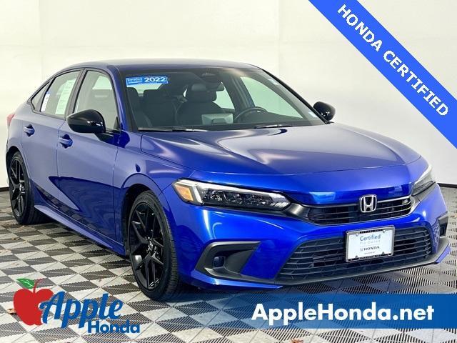 used 2022 Honda Civic car, priced at $22,000