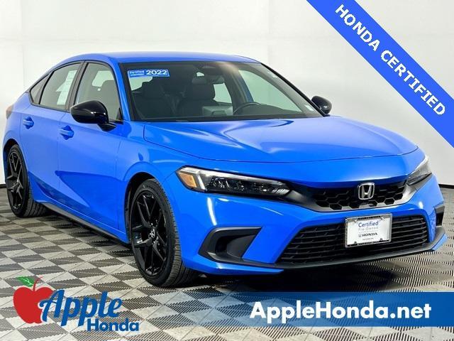 used 2022 Honda Civic car, priced at $22,000