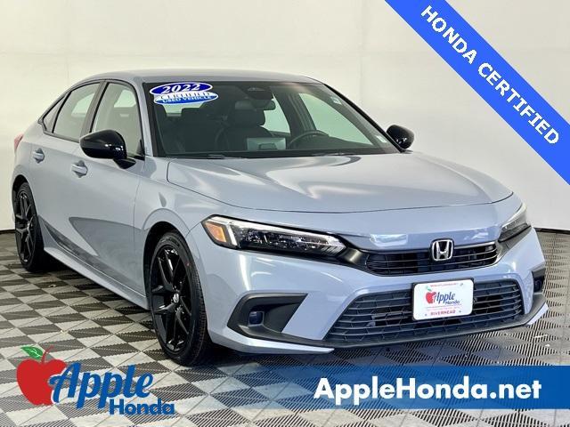 used 2022 Honda Civic car, priced at $23,000