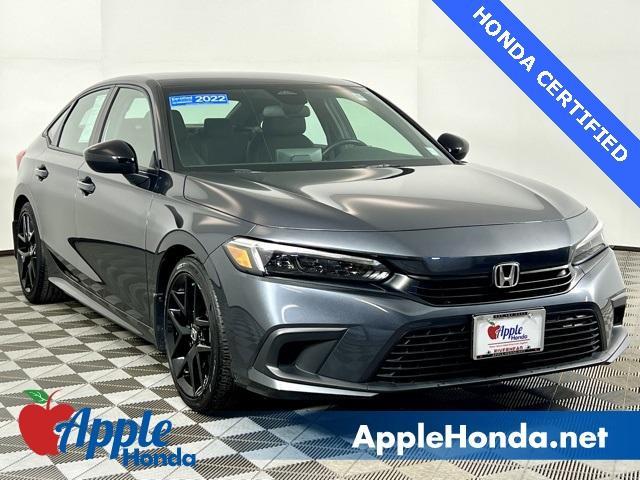 used 2022 Honda Civic car, priced at $22,000