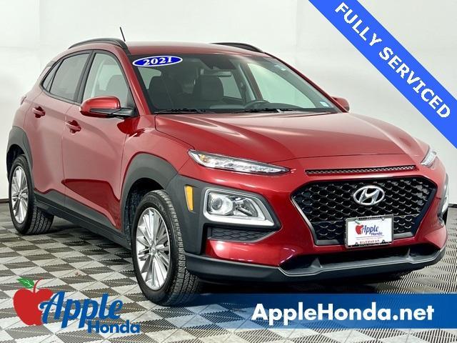 used 2021 Hyundai Kona car, priced at $16,000