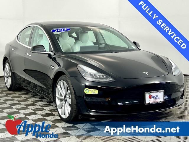 used 2018 Tesla Model 3 car, priced at $20,000