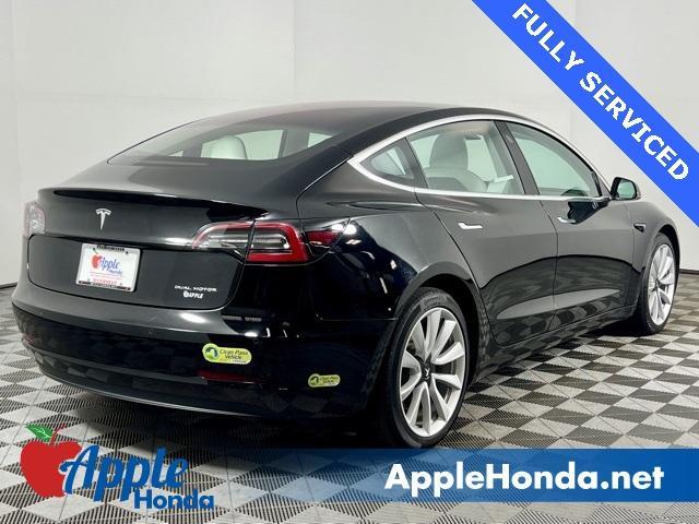 used 2018 Tesla Model 3 car, priced at $20,000