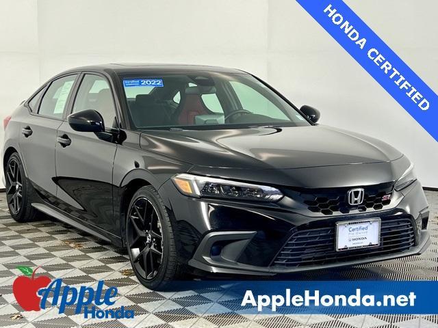 used 2022 Honda Civic Si car, priced at $25,838