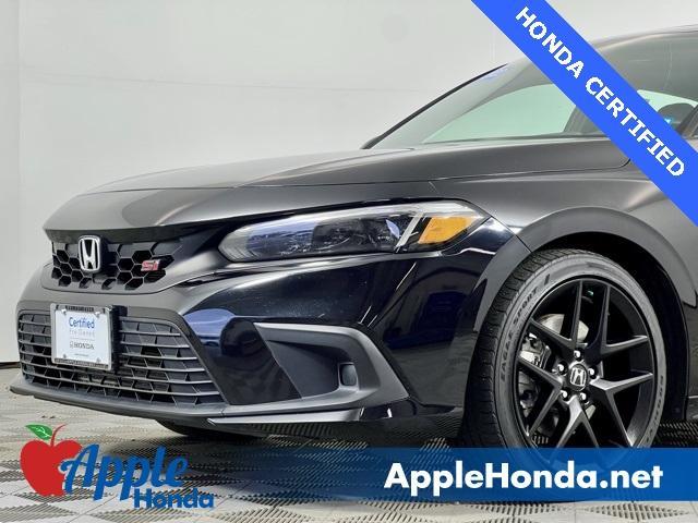 used 2022 Honda Civic Si car, priced at $25,838