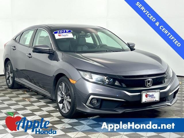 used 2019 Honda Civic car, priced at $19,463