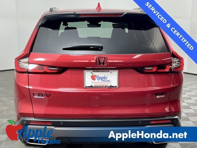 used 2024 Honda CR-V Hybrid car, priced at $34,996