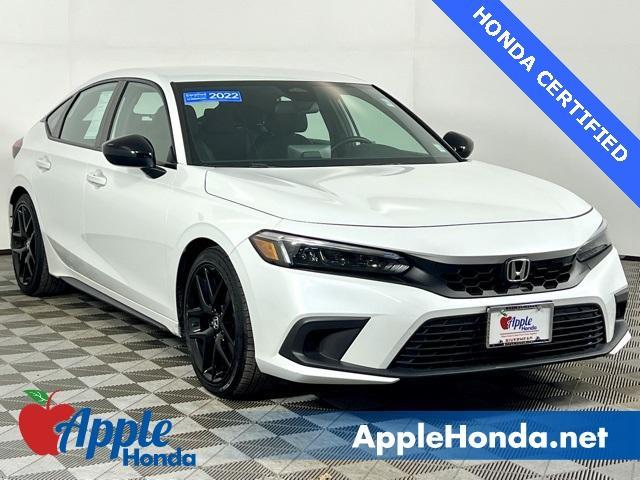 used 2022 Honda Civic car, priced at $23,000