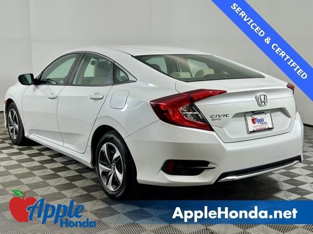 used 2020 Honda Civic car, priced at $20,000