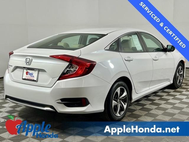 used 2020 Honda Civic car, priced at $20,000