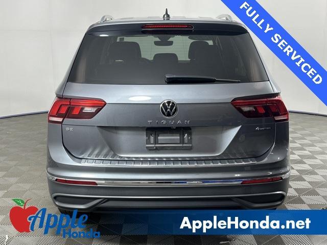 used 2022 Volkswagen Tiguan car, priced at $21,738