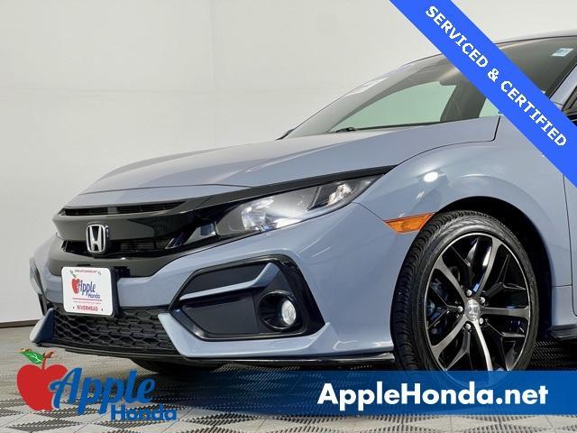 used 2021 Honda Civic car, priced at $22,000