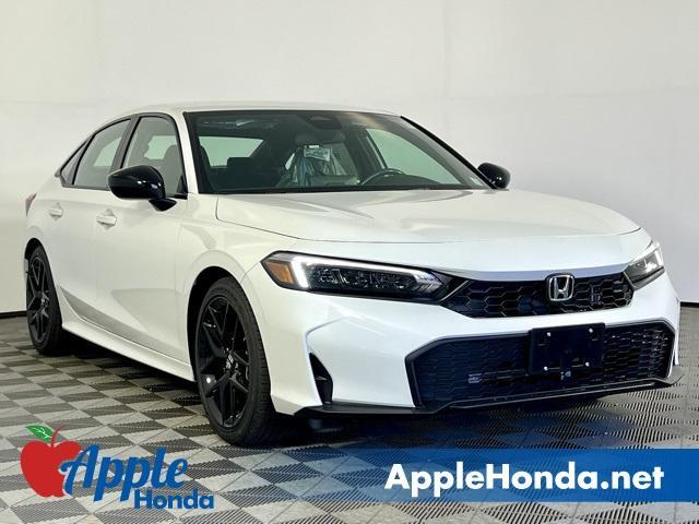 new 2025 Honda Civic car, priced at $29,055