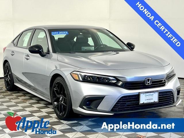 used 2022 Honda Civic car, priced at $21,986