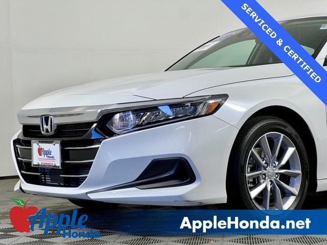 used 2021 Honda Accord car, priced at $22,370