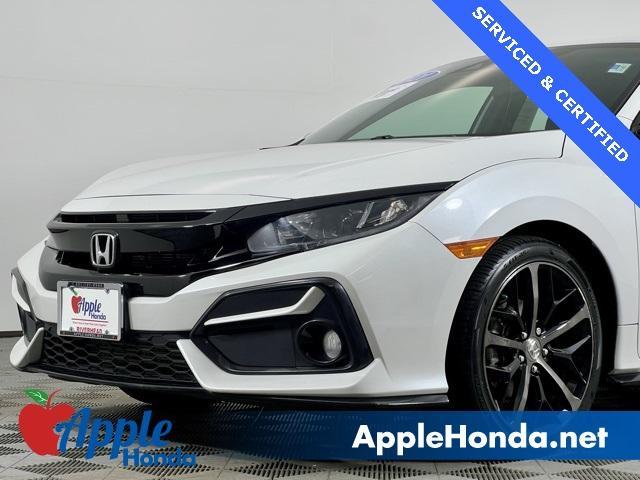 used 2021 Honda Civic car, priced at $21,047