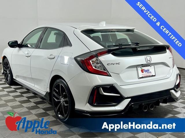 used 2021 Honda Civic car, priced at $21,047