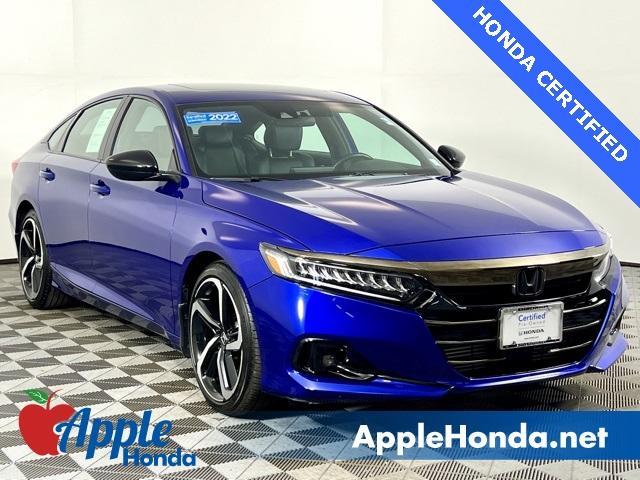 used 2022 Honda Accord car, priced at $29,362