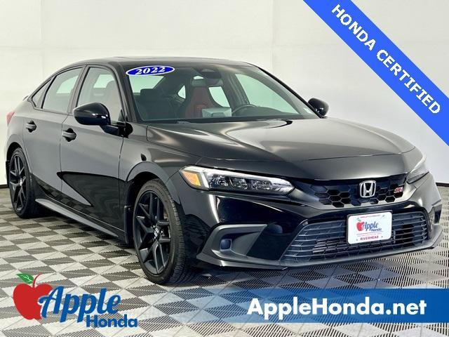 used 2022 Honda Civic Si car, priced at $27,000
