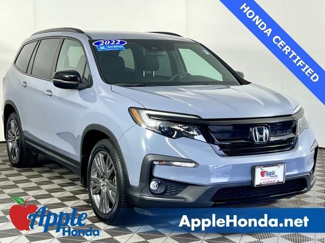 used 2022 Honda Pilot car, priced at $28,852
