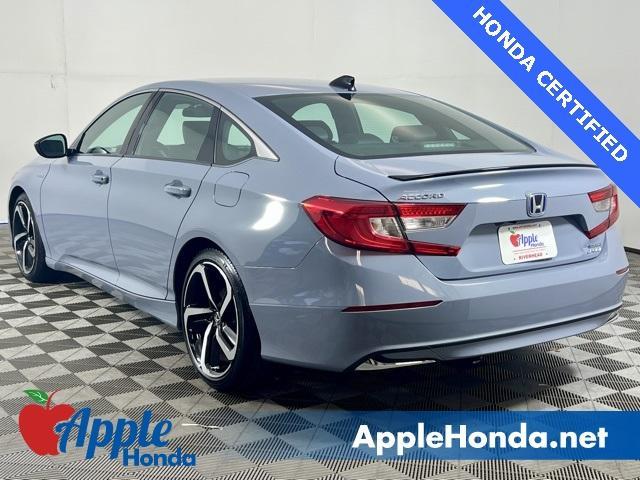 used 2022 Honda Accord Hybrid car, priced at $27,000