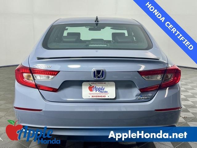used 2022 Honda Accord Hybrid car, priced at $27,000