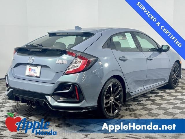 used 2021 Honda Civic car, priced at $23,000