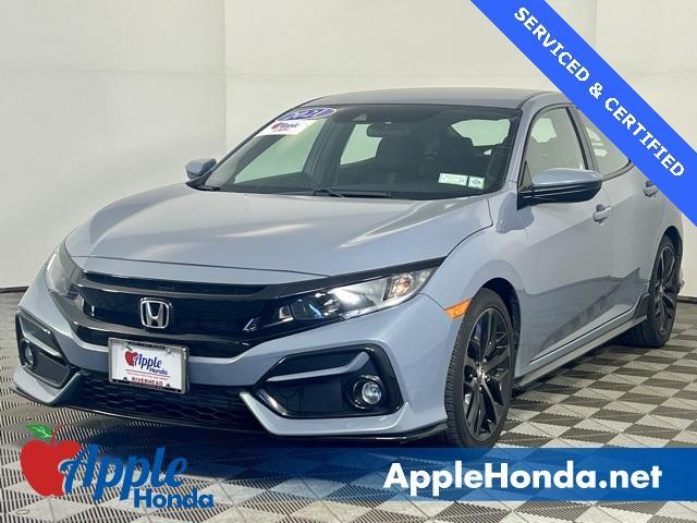 used 2021 Honda Civic car, priced at $23,000