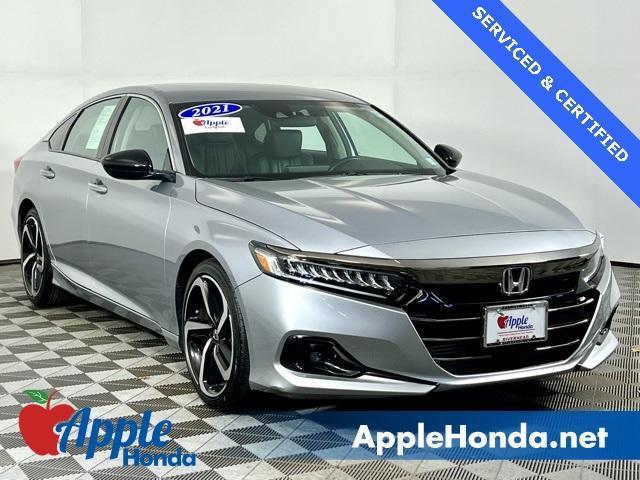 used 2021 Honda Accord car, priced at $24,000