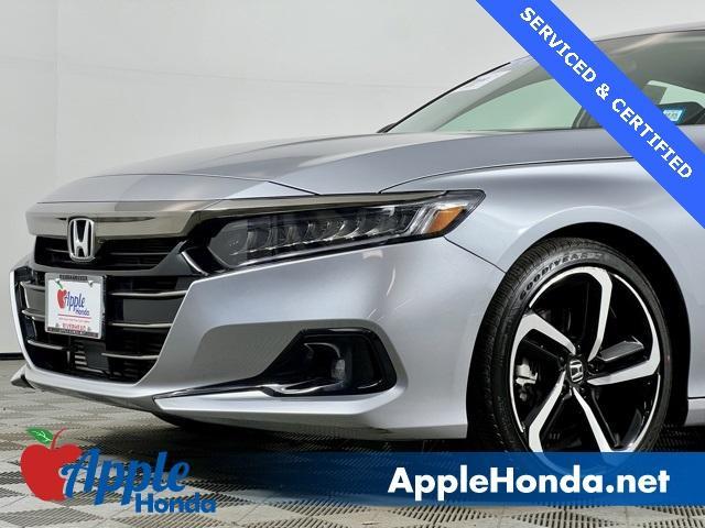 used 2021 Honda Accord car, priced at $24,000