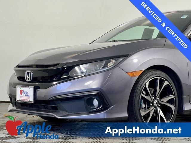 used 2019 Honda Civic car, priced at $18,620