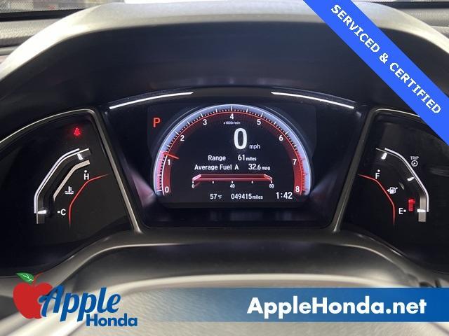 used 2019 Honda Civic car, priced at $18,620