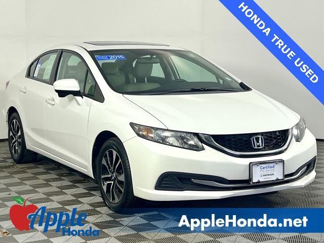 used 2015 Honda Civic car, priced at $11,706