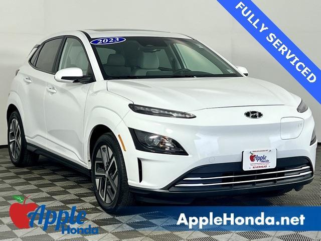 used 2023 Hyundai Kona EV car, priced at $20,357