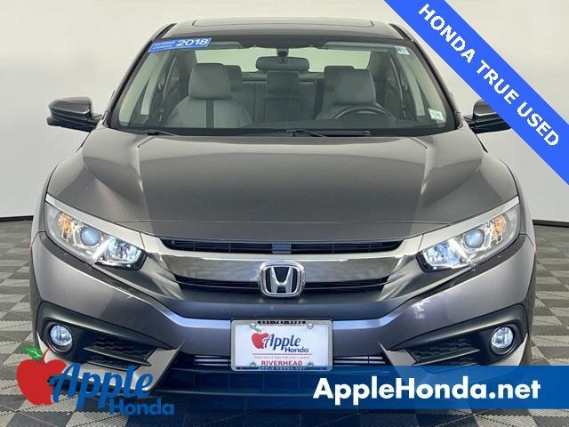 used 2018 Honda Civic car, priced at $16,299