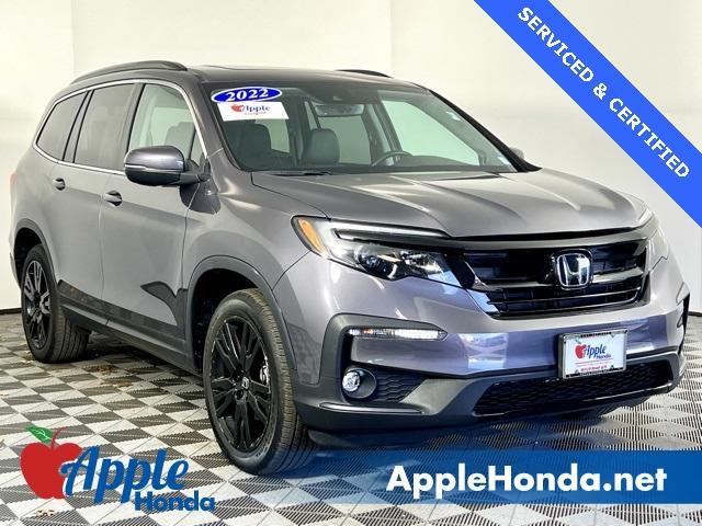 used 2022 Honda Pilot car, priced at $32,000