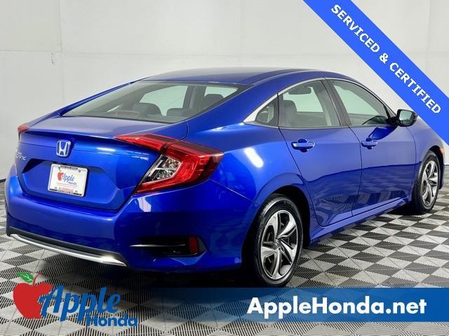 used 2020 Honda Civic car, priced at $18,672