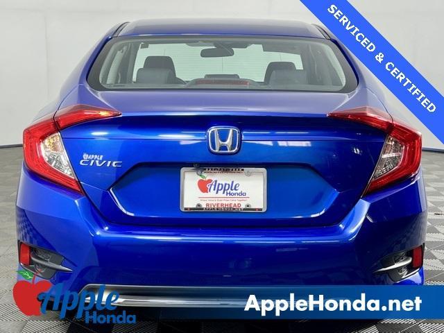 used 2020 Honda Civic car, priced at $18,672