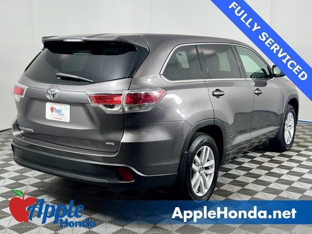 used 2016 Toyota Highlander car, priced at $15,000